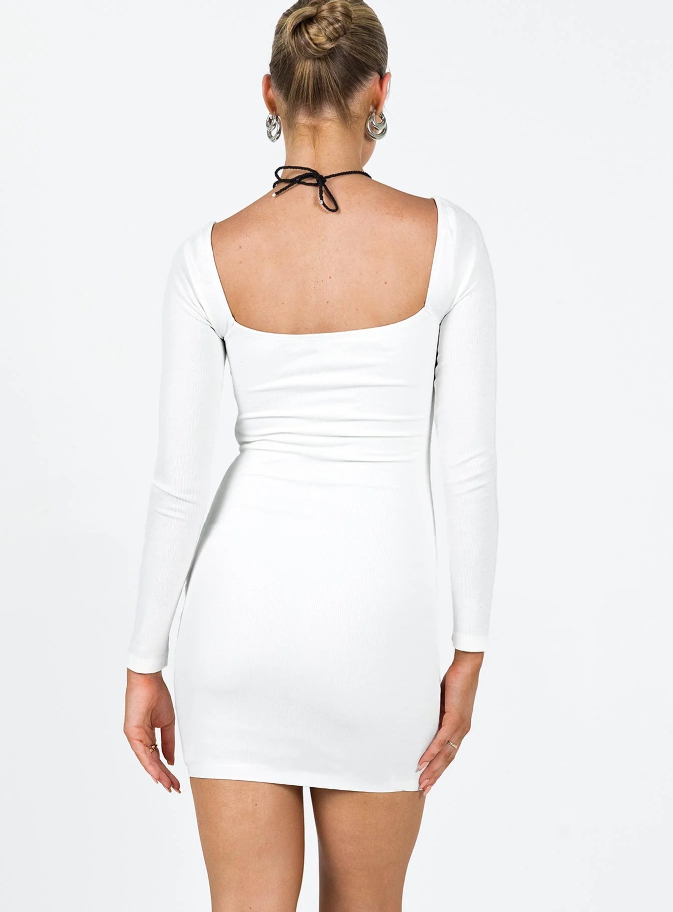 Charlotte Mini Dress White